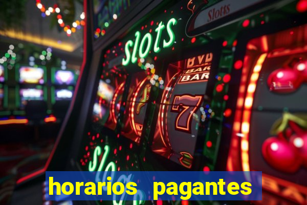 horarios pagantes fortune tiger madrugada